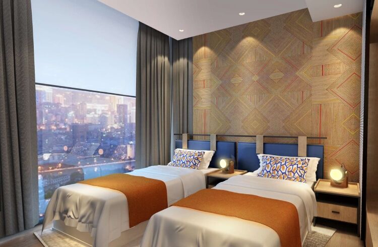 Aparthotel Citadines Balestier Singapur Interior foto